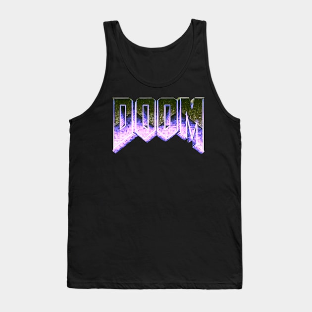 Purple Doom Tank Top by The Doom Guy